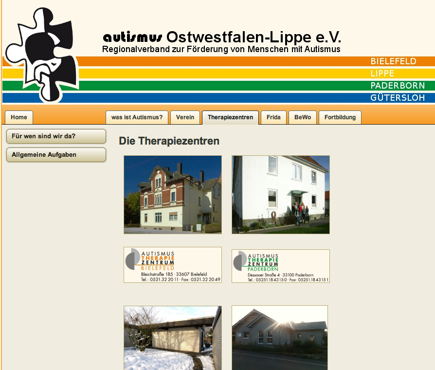 Autismus Ostwestfalen-Lippe   Living in OWL