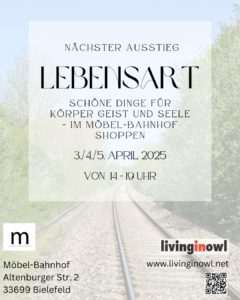 Nächster Ausstieg Lebensart im Möbel-Bahnhof Bielefeld