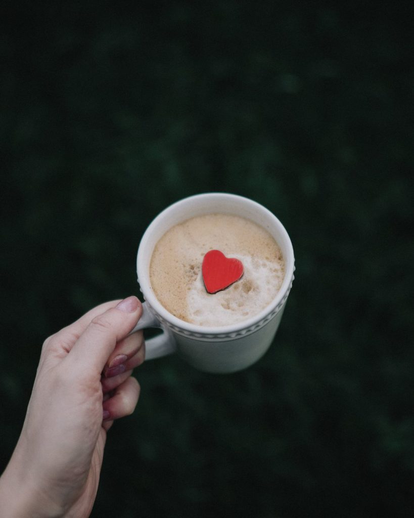 Tasse Kaffee als Lebenselixier