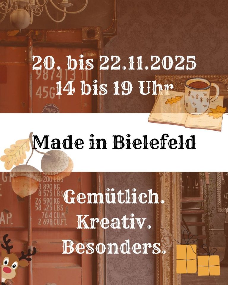 Made in Bielefeld. Gemütlich, kreativ, besonders
