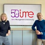 Marion Schopen und Stephan Labrenz, Geschäftsführer des ime Instituts für Management-Entwicklung in Bielefeld.